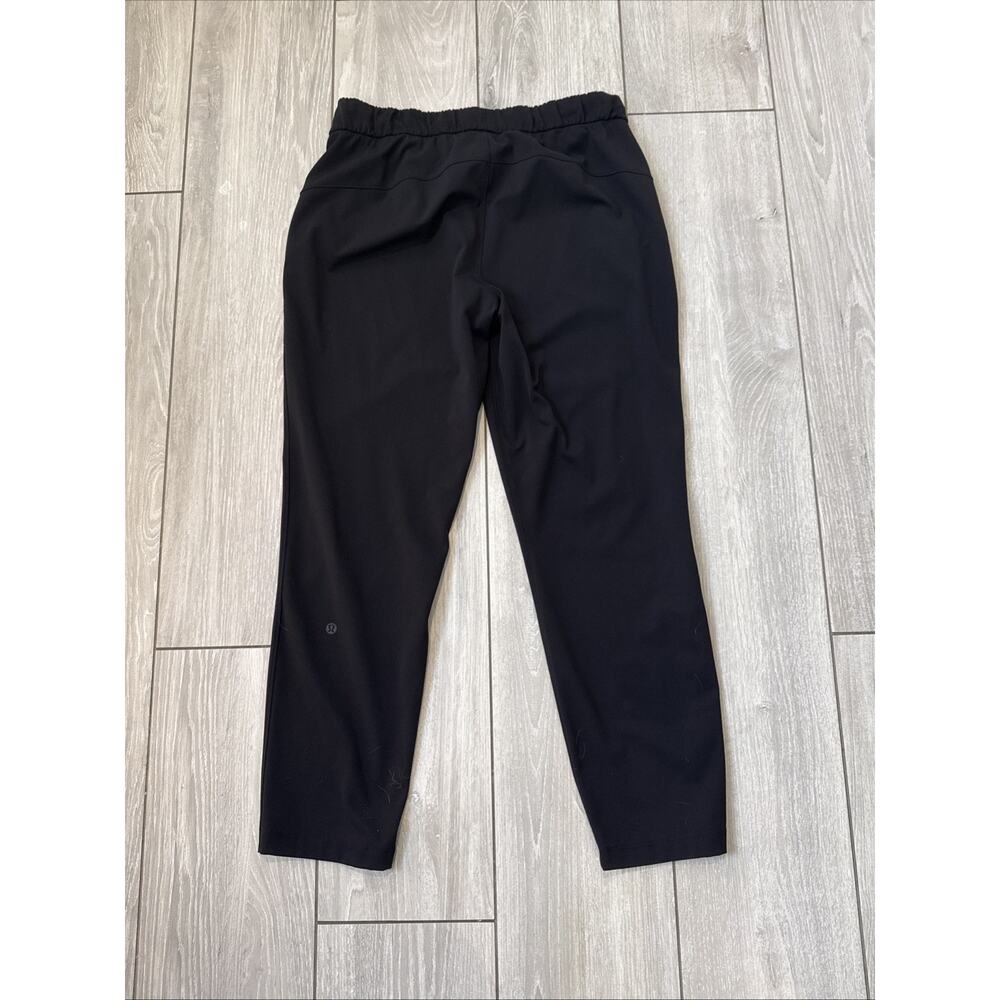 LULULEMON On The Fly Pant Black Pull On Athletic Active Pockets Stretch Size 8 - Picture 5 of 11